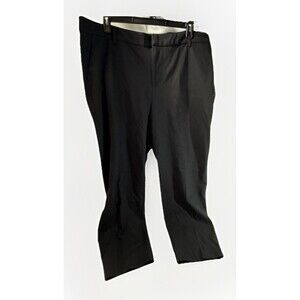 Liverpool Los Angeles Women's Kelsey Trousers Size 24W Black Dress Pants